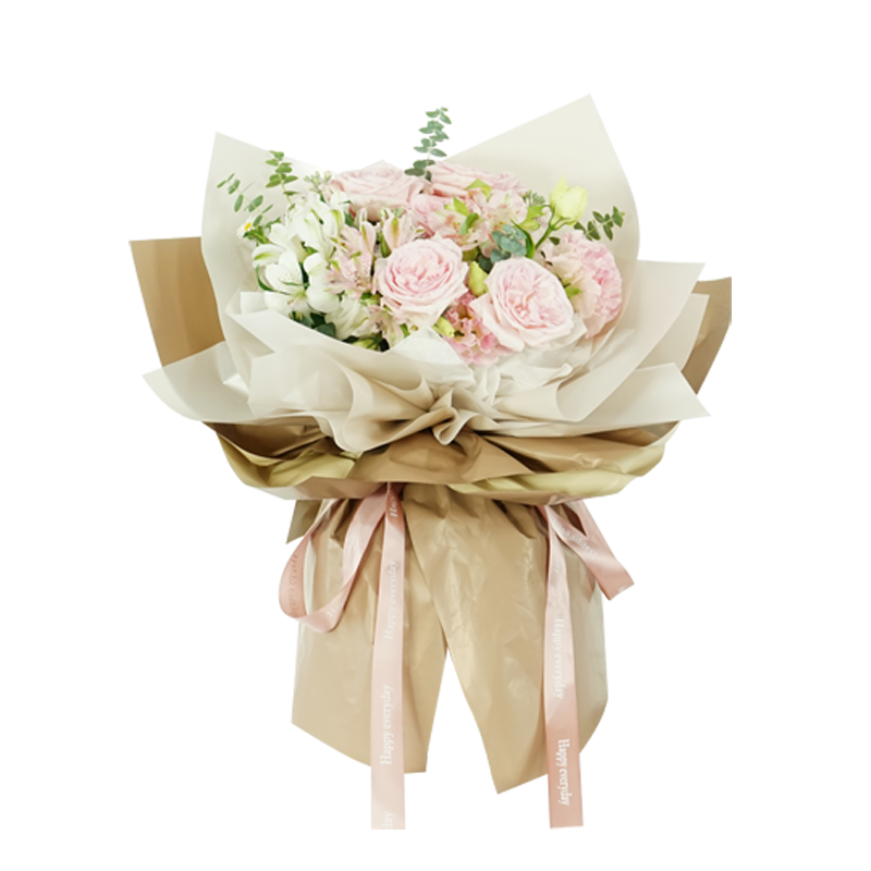 百果园公司 不期而遇混合大花束-鲜花束-花头数≥26枝 产地顺丰冷链配送