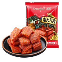 [领卷299-210]刻凡 [大刀肉辣条252g/袋] 素肉面食童年的味道办公室寝室解馋休闲小零食