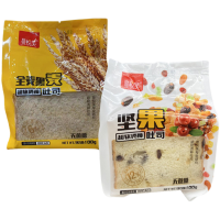 佬食仁[吐司面包600g(100g*6袋)]蔗糖全麦黑麦吐司坚果面包早餐老人学生点心零食