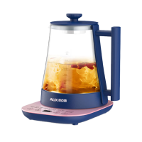 奥克斯养生壶全自动家用多功能办公室电热烧水壶小型煮茶器花茶壶 玻璃款