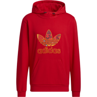 Adidas阿迪达斯三叶草套头衫男装2022CNY新春款休闲卫衣HD0318
