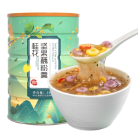 酥田自营桂花坚果藕粉羹502g速溶即食莲藕粉营养早餐代餐
