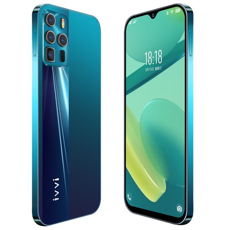 ivvi x60pro全面屏6GB+64GB 天空蓝大屏安卓智能千百元便宜全网通4g游戏手机备用学生价适用oppo小米vivo华为5g耳机