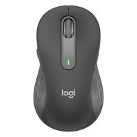 罗技(Logitech)M650 商务办公鼠标 轻音鼠标 无线蓝牙鼠标 舒适超长续航可编辑按键 黑色