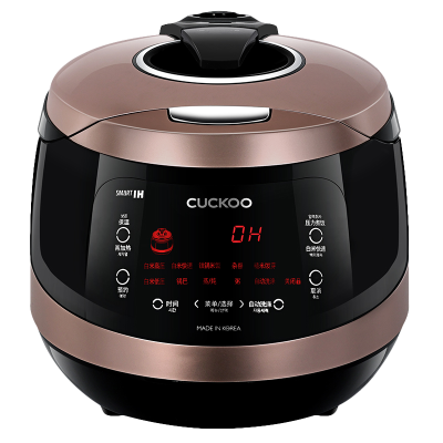福库/CUCKOO韩国原装进口电饭锅IH电磁加热高压力打铁名匠内胆智能家用电饭煲CRP-HWF108FHHWF108FH