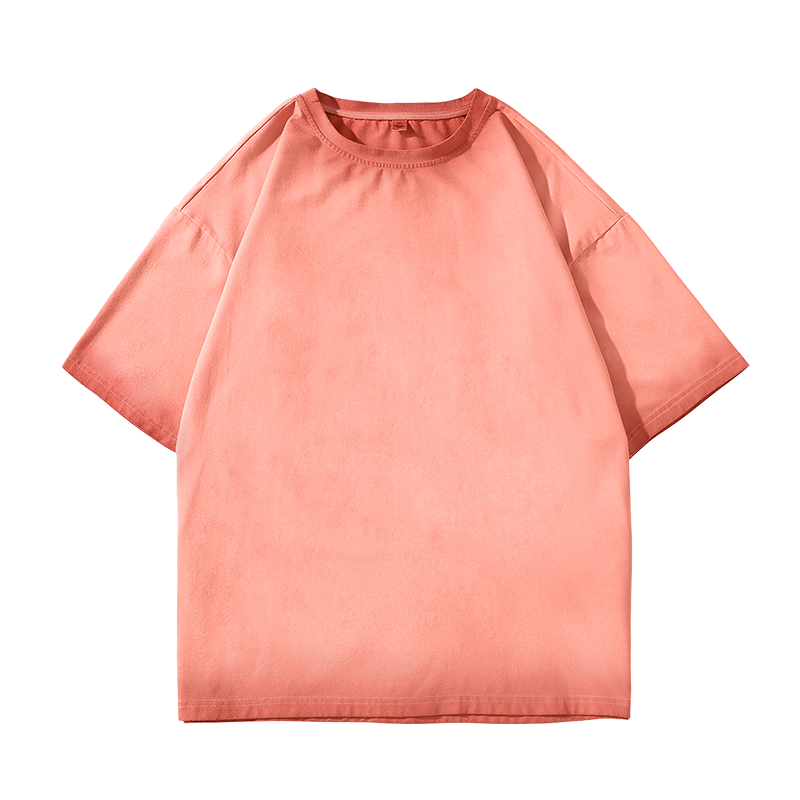 满速新款夏季男士圆领宽松纯色短袖t恤男装上衣打底衫运动体恤衫