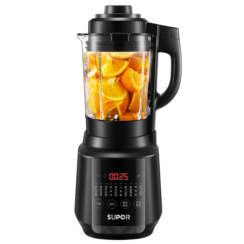 苏泊尔温养破壁机料理机1.75升容量 12小时智能预约 1000w大功率十大美食菜单一键清洗冷热磨多用 SP501