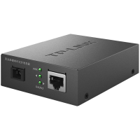 TP-LINK百兆单模单纤光纤收发器TL-FC111B单只20公里光电转换器SC光口转RJ45网口电口需成对用