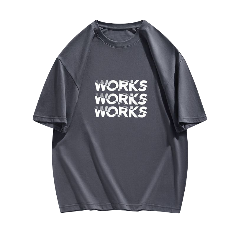 DEBRAND短袖t恤男夏季潮牌潮流宽松男装夏装纯棉男生冰丝半袖上衣