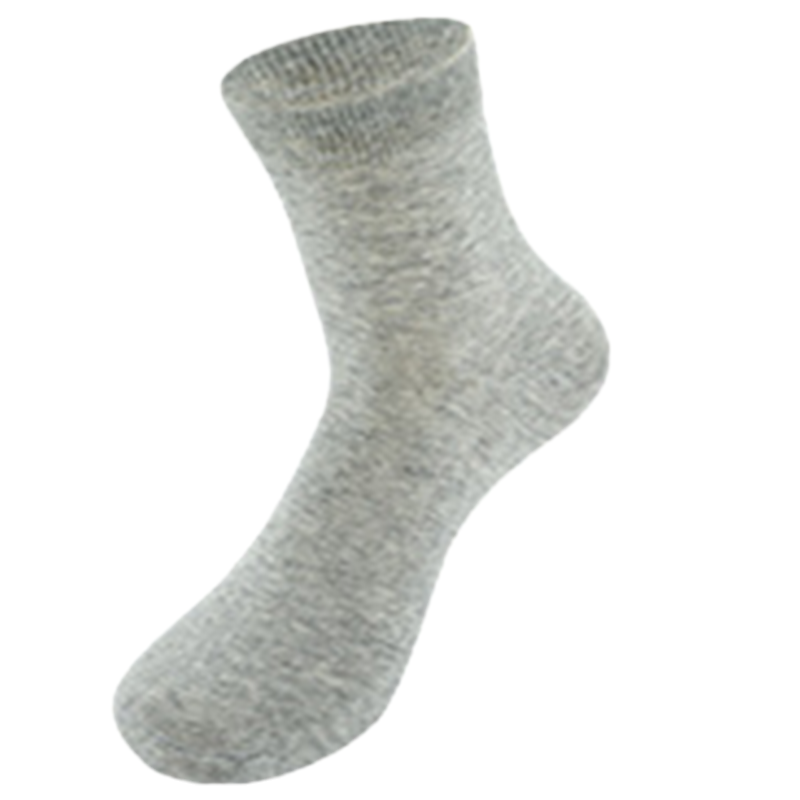 南极人纯棉女袜盒装中筒袜素色纯色短袜吸汗透气棉袜ins潮