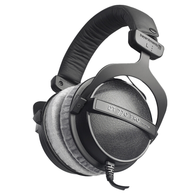 拜亚动力/拜雅 (beyerdynamic) DT770 PRO 头戴式专业录音封闭式监听耳机 250欧低阻版耳机