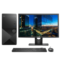 戴尔(DELL)成就3888 带23.8英寸显示器 高性能娱乐办公家用台式电脑整机 (酷睿i5-10400 8G内存 1T+256G 2G独显 win10)定制