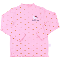 HelloKitty儿童打底衫长袖T恤粘纤薄款小女孩宝宝春秋爱心打底衫内衣