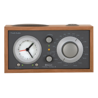 Tivoli Audio/美国流金岁月M3BT复古收音机音响蓝牙音箱台式木质闹钟指针式调频收音机 樱桃木灰褐色
