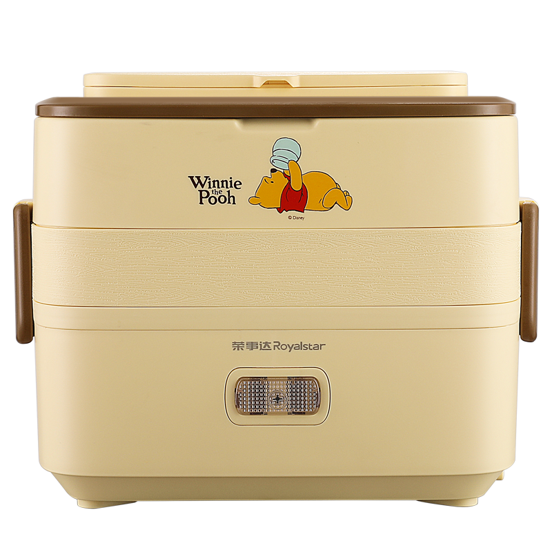 荣事达电热饭盒电子饭盒可插电保温加热饭盒热饭神器迷你带饭加热饭盒RFH310S(迪士尼)