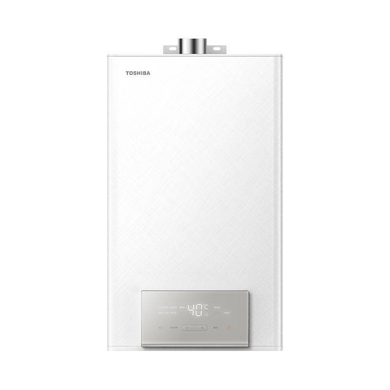 东芝(TOSHIBA) 16升燃气热水器家用水量伺服器恒温节能变频 日本原装进口CPU 电辅防冻天然气JSQ30-TS3