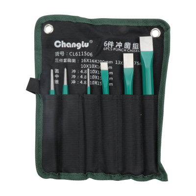 长鹿 6件冲凿组套 6PCS
