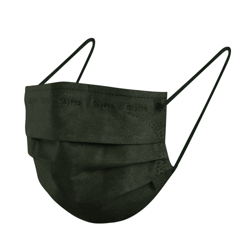 弓立SkyPro彩色面罩幻彩人生口罩一次性三层防护透气穿搭潮人