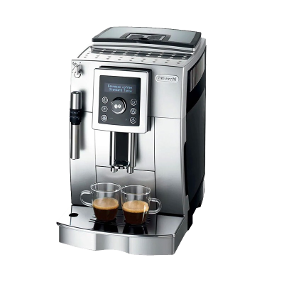 德龙Delonghi 咖啡机全自动 家用意式液晶显示一键咖啡1.8升水箱 ECAM23.420.SB 15Bar泵压