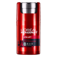 欧莱雅男士锐能抗皱紧致多效霜50ml(日霜 保湿补水 滋润营养舒缓肌肤 提拉紧致 油皮干皮适用)