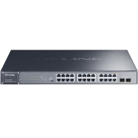 普联 TP-LINK 云交换 TL-SG2226PE 全千兆Web网管PoE交换机/24GE(PoE)+2SFP 企业级