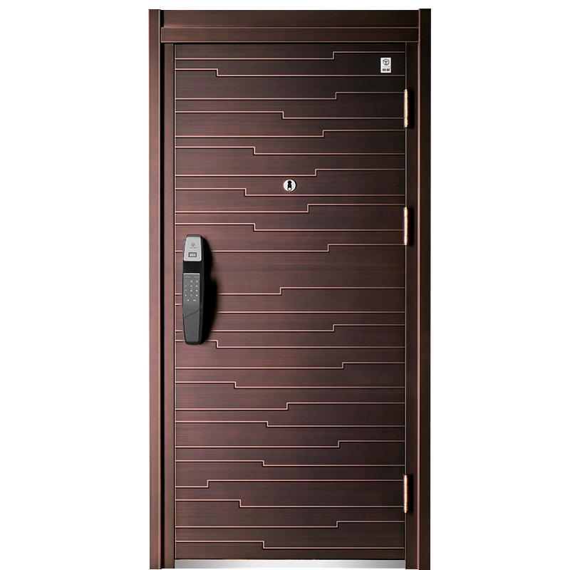 挺固甲级防盗门入户门进户门智能门家用大门仿铜门