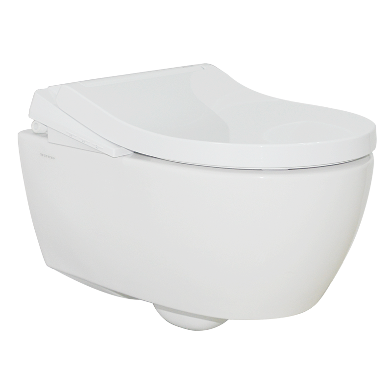 吉博力进口新款艾珂壁挂式马桶Nuna诺娜即热式智能座便盖套餐