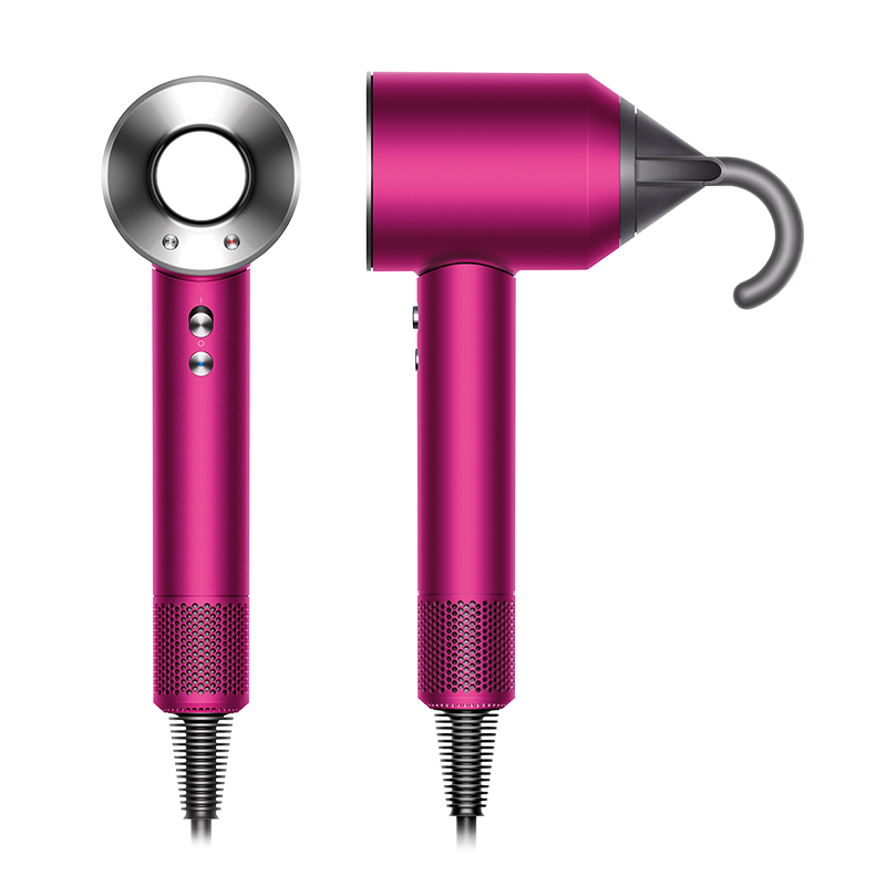 戴森(Dyson) 新一代吹风机 Dyson Supersonic 电吹风负离子进口家用礼物推荐 HD08 紫红镍礼盒版