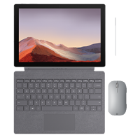 [原装灰色(键盘+鼠标+笔)]微软(Microsoft)Surface Pro7+ 第11代英特尔酷睿i5 12.3英寸 二合一平板电脑 笔记本电脑 8G+128G 亮铂金