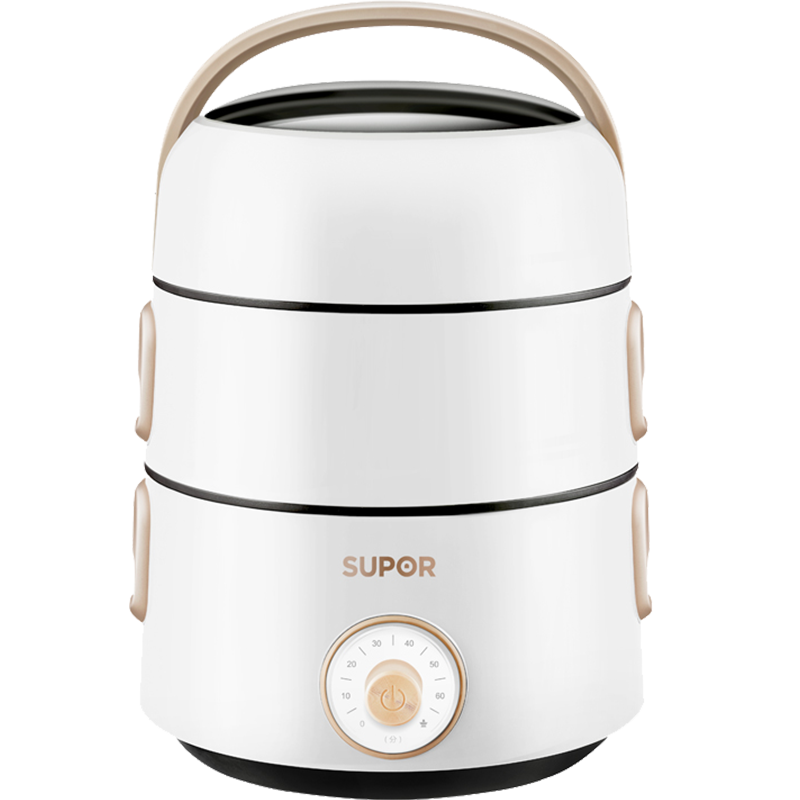 苏泊尔(SUPOR)电蒸锅多功能家用电火锅 蒸包子锅 电煮锅电热锅双层6.5L大容量可拆洗 过热保护 ZN22YC613