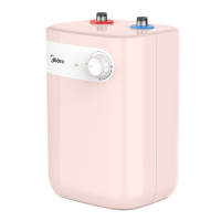 美的小厨宝5L储水式热水器家用厨房卫生间小型迷你电热水器20A1C小橙粉