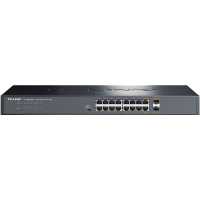 TP-LINK 云交换 TL-SG2218PE 全千兆云管理PoE交换机 18口Web网管 企业级分流器 分线器