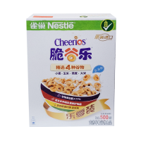 雀巢Nestle谷物早餐蜂蜜脆谷乐可可味滋滋冲饮麦片500g盒装