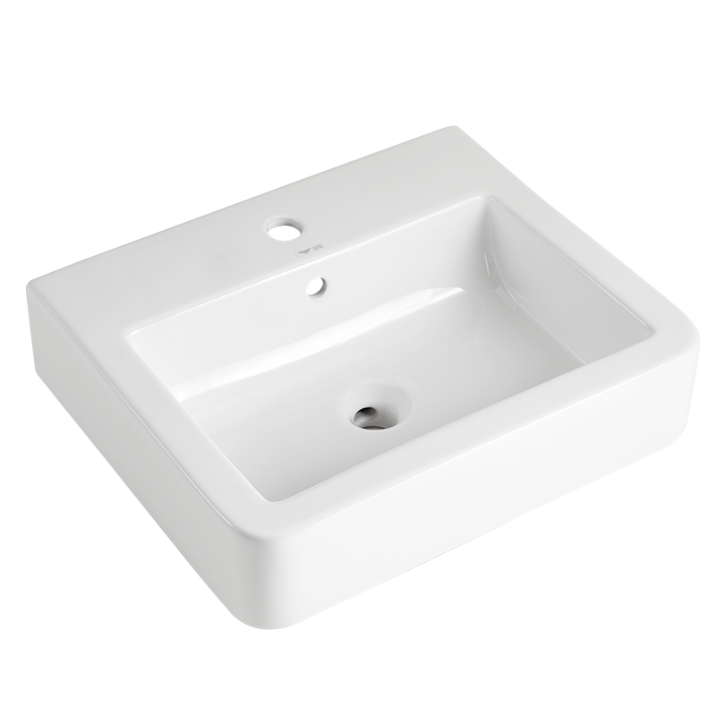 [官方配送]东鹏卫浴(DONG PENG)台上盆洗脸盆卫浴陶瓷阳台立柱盆卫生间简约至尚自洁釉面洗手盆面盆