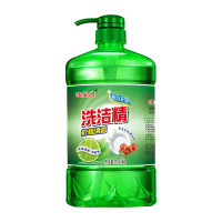 [洗洁精]清新柠檬冷水去油大桶洗洁精家庭装厨房餐具瓜果蔬菜清洁剂食品级无残留温和不刺激1.25KG