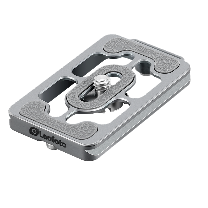 徕图Leofoto NP-65T 镂空减重钛合金阿卡标准单反相机超薄快装板