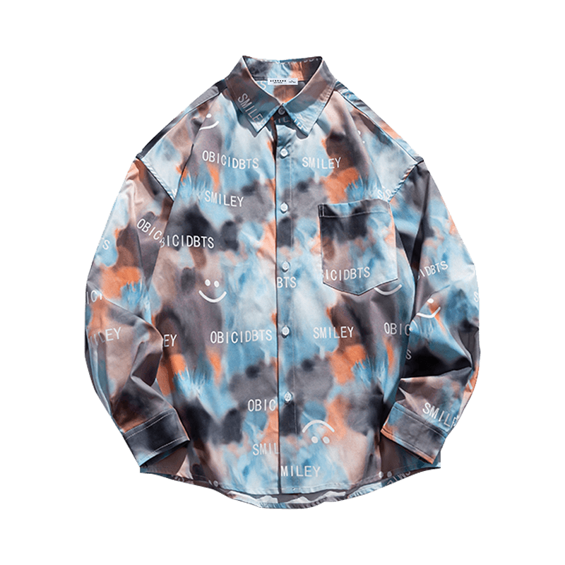 DEBRAND衬衫男士春秋季新款休闲帅气外套潮流ins时尚百搭港风衬衣 商品属性