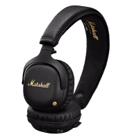 马歇尔(Marshall) MID ANC蓝牙耳机主动降噪头戴式 无线消噪出行音乐耳麦 黑色