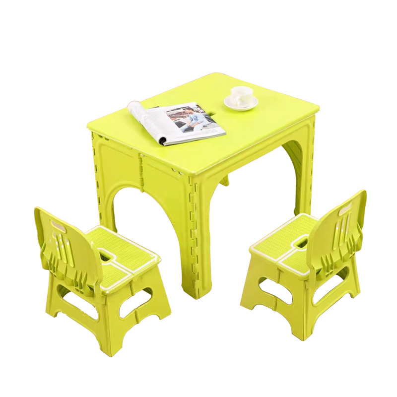 匡大 课桌椅塑料课桌椅幼儿园儿童课桌椅 一桌两椅 KDT635