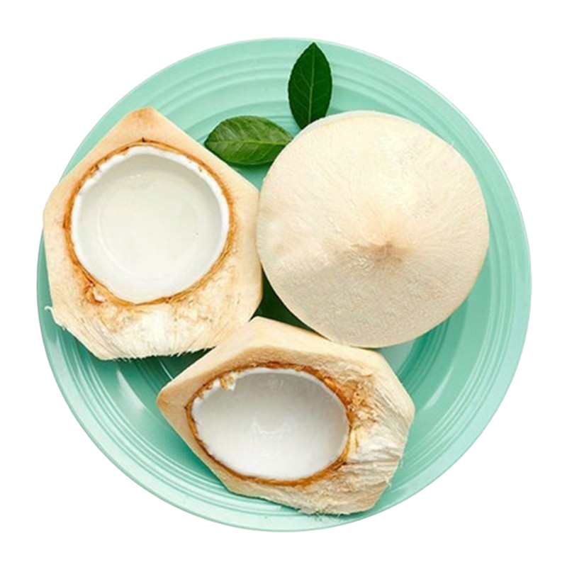 冠町 泰国进口椰青 新鲜椰子新鲜水果 4粒(单果重700-1000g)送开椰器