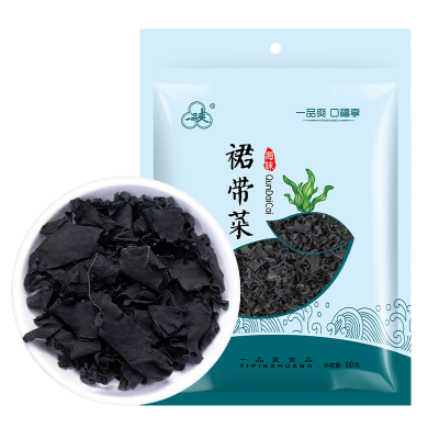 一品爽裙带菜海菜干菜海带裙海裙菜100g