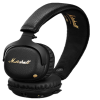 马歇尔(Marshall)Monitor II ANC耳机头戴式主动降噪无线蓝牙可折叠耳麦 黑色耳机