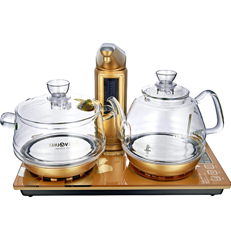 金灶(KAMJOVE)G9自动上水电热水壶全智能玻璃电茶壶煮茶器泡茶壶加水烧水壶茶具套装