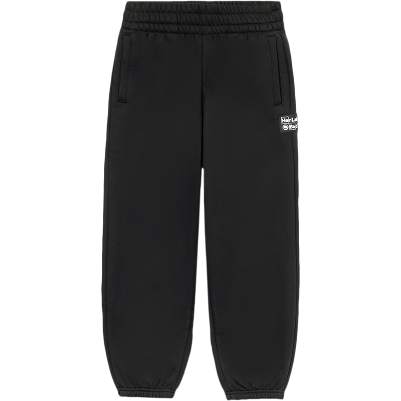 李宁卫裤女反伍BADFIVE篮球女裤加绒保暖宽松束脚针织运动裤