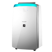 夏普(SHARP)家用除湿机DW-CJ25H-S除湿机家用抽湿机卧室轻音干衣杀菌大功率地下室干燥除湿器
