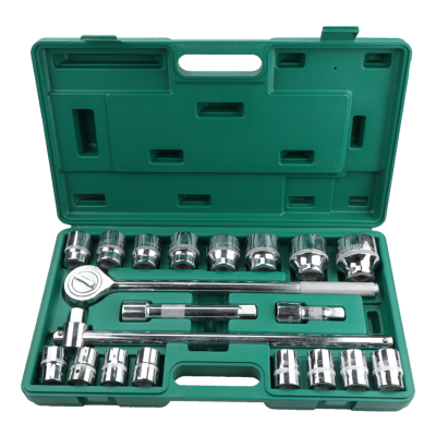 长鹿 21件塑盒镜面重型套筒组套 21PCS