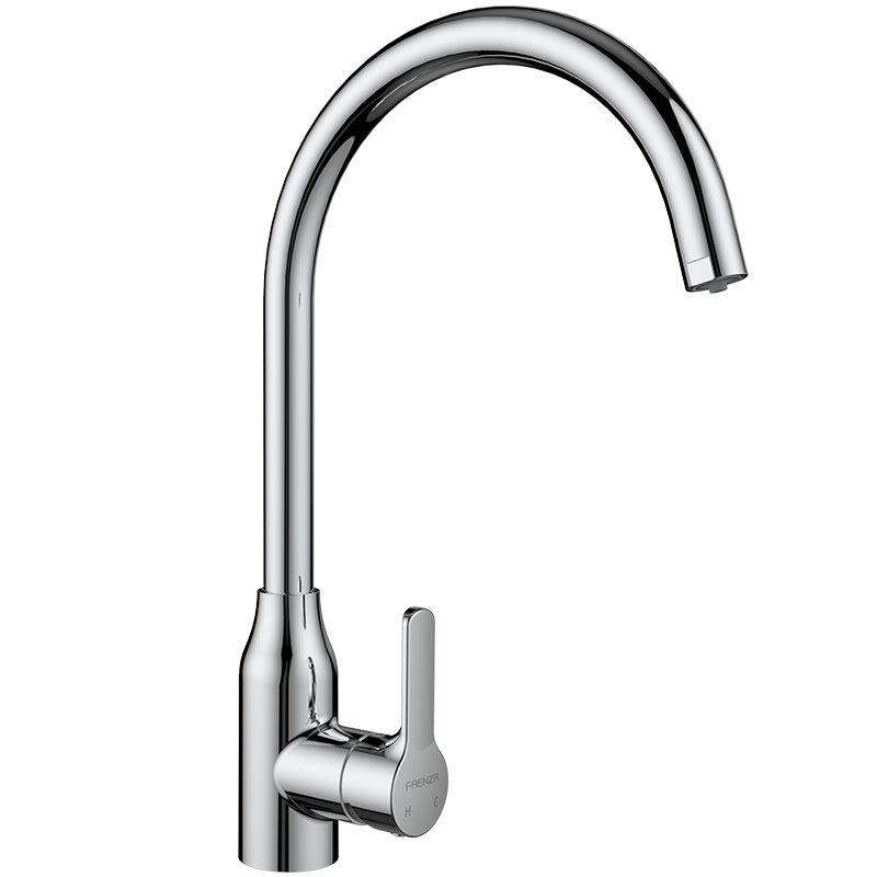 法恩莎[FAENZA] 厨房304不锈钢拉丝可抽拉旋转龙头洗菜盆冷热水龙头套装