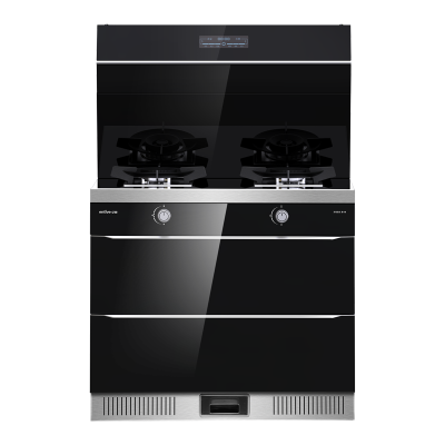 亿田 entive J05X 集成灶 消毒烘干柜 储物柜 油烟机 5.0Kw大火力 集成灶一体灶家用消毒(天然气)