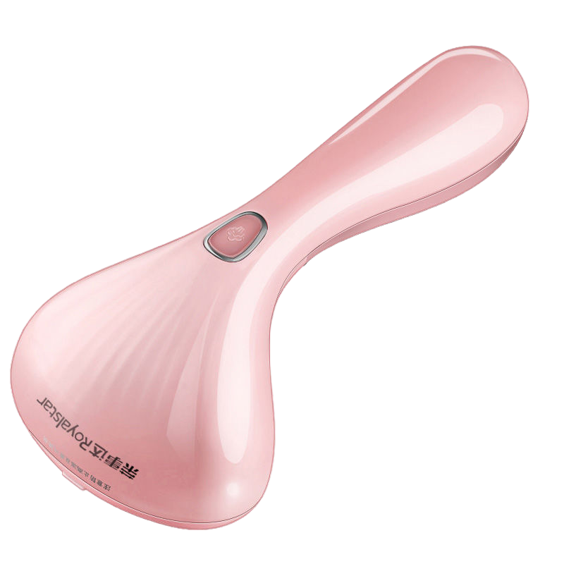 荣事达(Royalstar)手持挂烫机强劲蒸汽过热保护快速除绉迷你烫斗便携式电熨斗旅行浪漫粉PIUS高配款