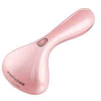 荣事达(Royalstar)手持挂烫机强劲蒸汽过热保护快速除绉迷你烫斗便携式电熨斗旅行浪漫粉PIUS高配款